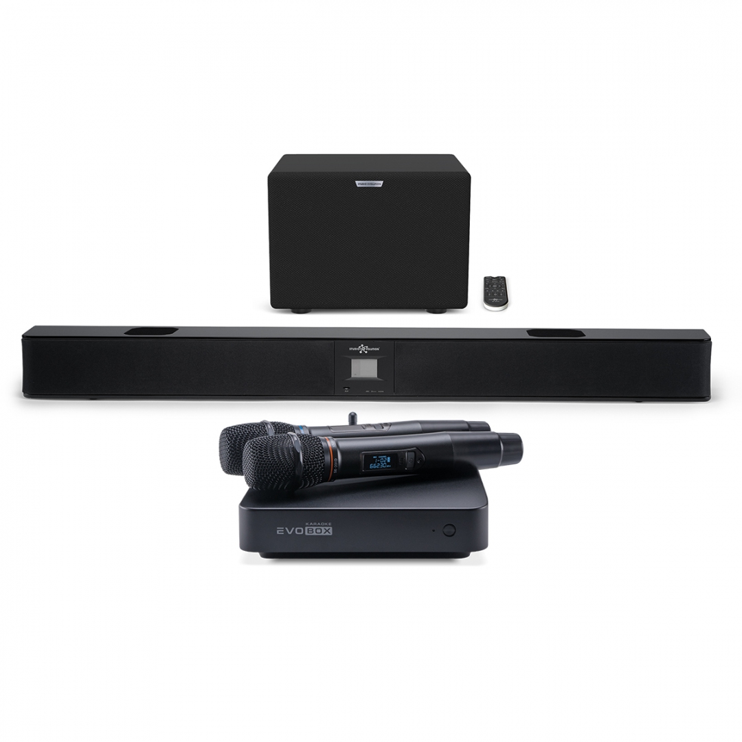 караоке-комплект EVOBOX Plus + EvoSound Bar (саундбар с караоке) в Переславле-Залесском