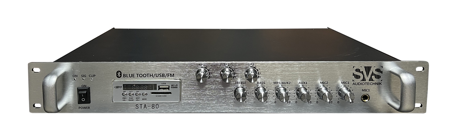 SVS Audiotechnik STA-80 Микшер-усилитель для систем Public Address в Переславле-Залесском
