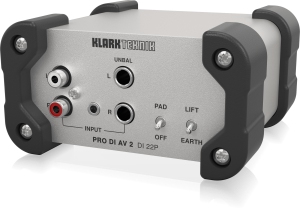 Klark Teknik DI 22P пассивный стерео директ-бокс в Переславле-Залесском