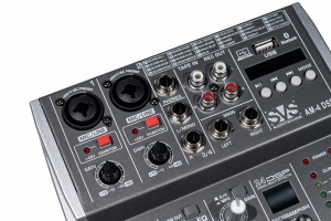 SVS Audiotechnik mixers AM-4 DSP Аналоговый микшерный пульт, 4-канала в Переславле-Залесском